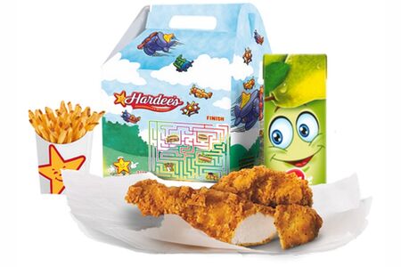 Детский обед c куриными тендерсами