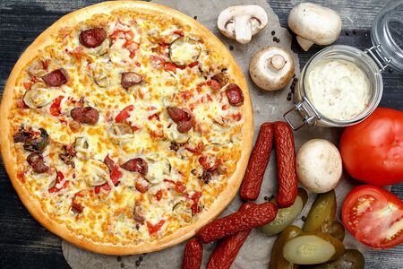 Пицца Охотничья