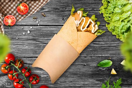 Шримп-ролл Тортилья