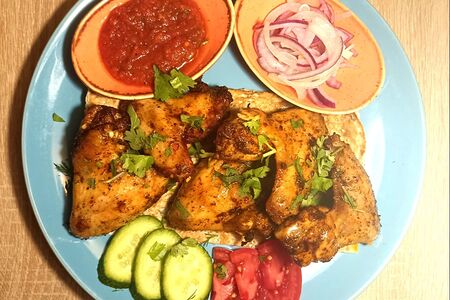 Куриные крылья гриль