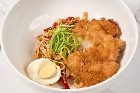 Удон с курицей