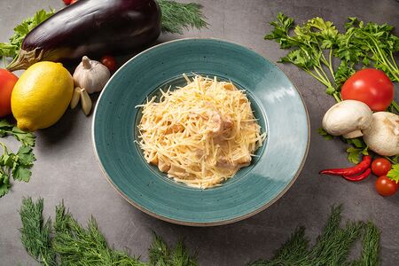 Паста с креветками