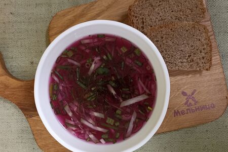 Холодный суп - Свекольник