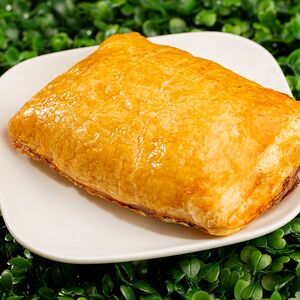 Слойка кура грибы 