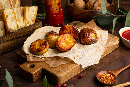 Шашлык из молодого картофеля 2 и 1