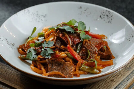 Лагман жареный