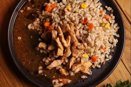 Поджарка из свинины