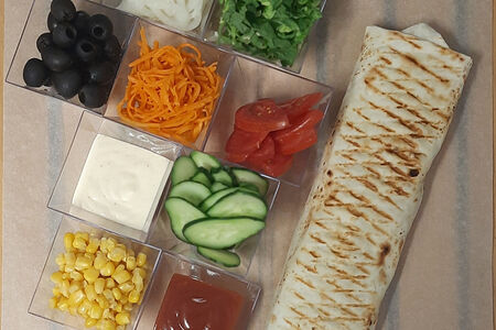 Шаурма без мяса