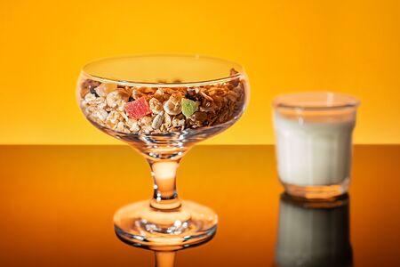 Гранола на молоке