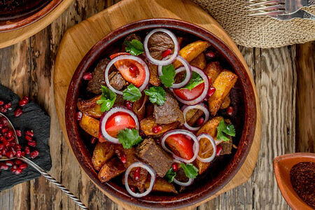 Оджахури с говядиной