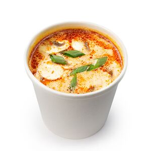 Суп Том ям с рисом