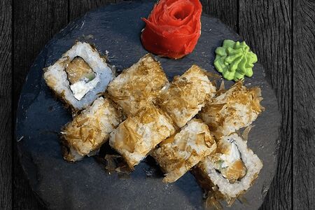 Ролл Бонито с лососем