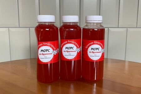 Морс из брусники