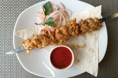 Куриный шашлык