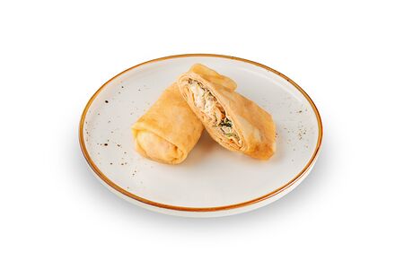 Блинчики с курицей и грибами