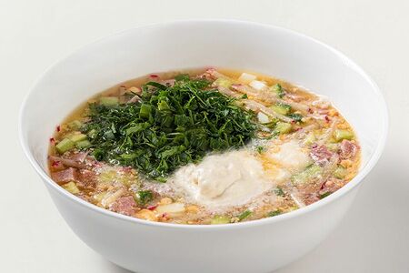 Окрошка на квасе