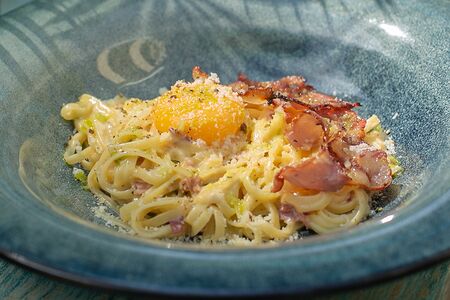 Паста в стиле Карбонара