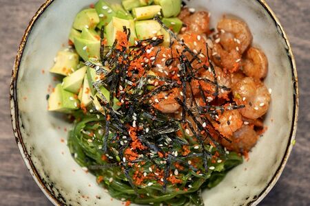 Поке с креветкой