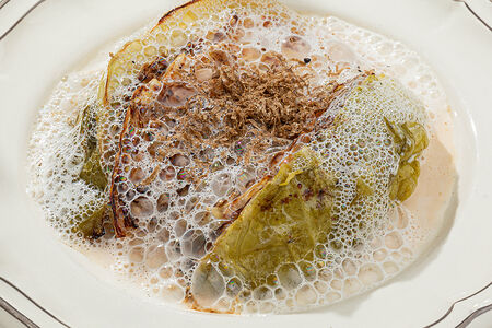 Капуста с чёрным трюфелем