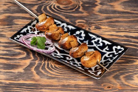 Шашлык грибной