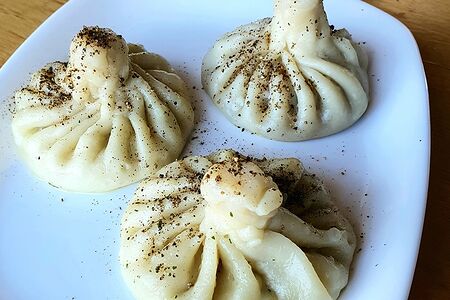 Хинкали с курицей