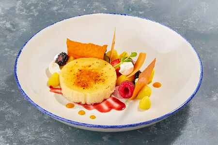 Крем-брюле с васаби