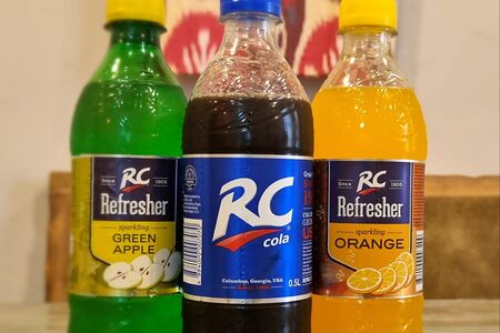 RC Cola в ассортименте