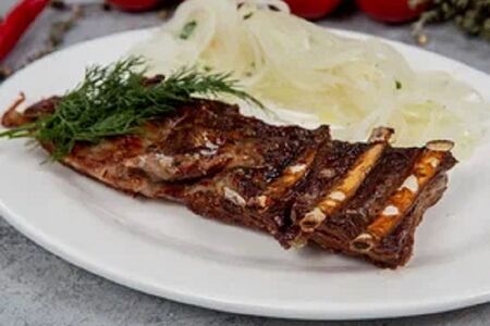 Шашлык из бараньих ребер