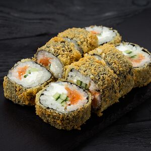 Темпура с лососем