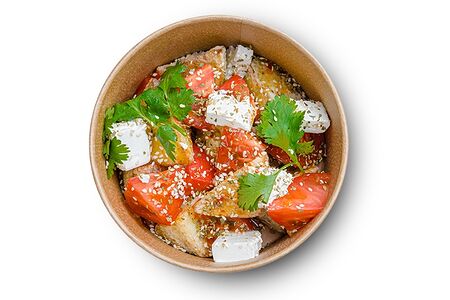 Салат баклажан с Фетой