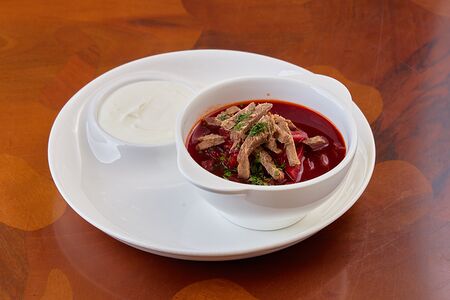 Борщ с говядиной