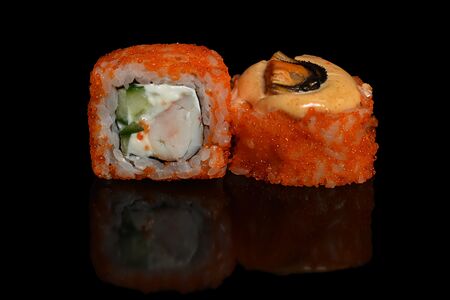 Запечённый ролл Яки Спайси new