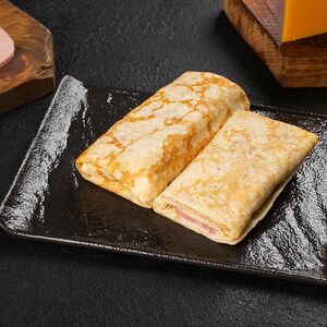 Блинчики с ветчиной и сыром