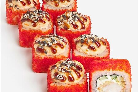 Эби запеченный ролл