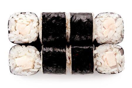 Маки с курицей