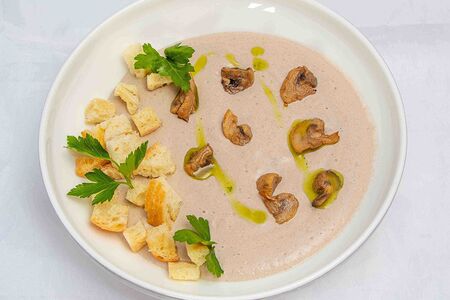 Крем-суп грибной