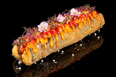 Хот догроллс с форелью