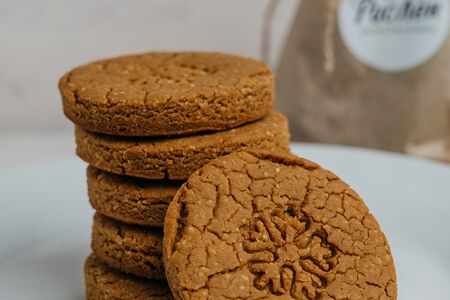 Миндальное печенье на тутовом сиропе без глютена