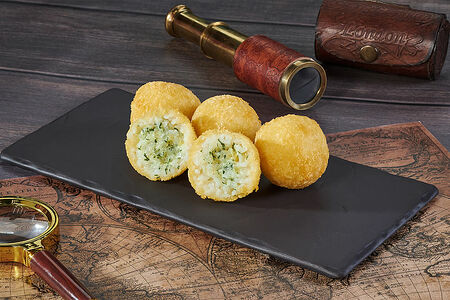 Рисовые шарики с сыром