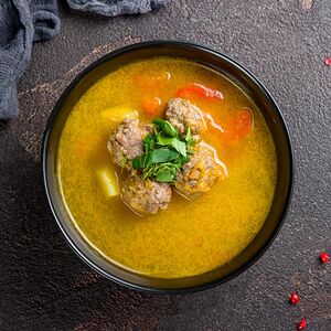 Суп с фрикадельками