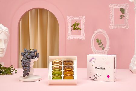 Набор монбонов I like chocolate №8, лента и открытка