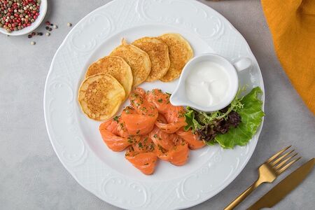 Семга звеномъ просоленная