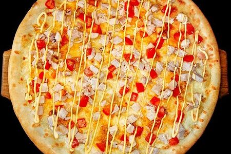 Пицца Сырный цыпленок