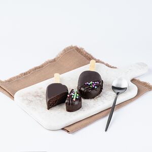 Эскимо в тёмной глазури