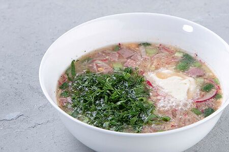 Окрошка на квасе