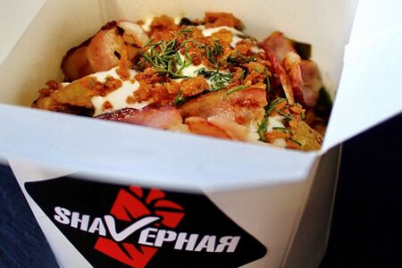 Картошечка по-деревенски с беконом и грибами