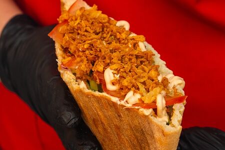 Денер с курицей