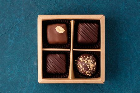 Набор 4 конфет (веган, без глютена, без сахара)