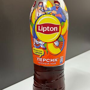 Lipton Черный чай Персик