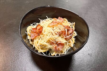 Аля карбонара 